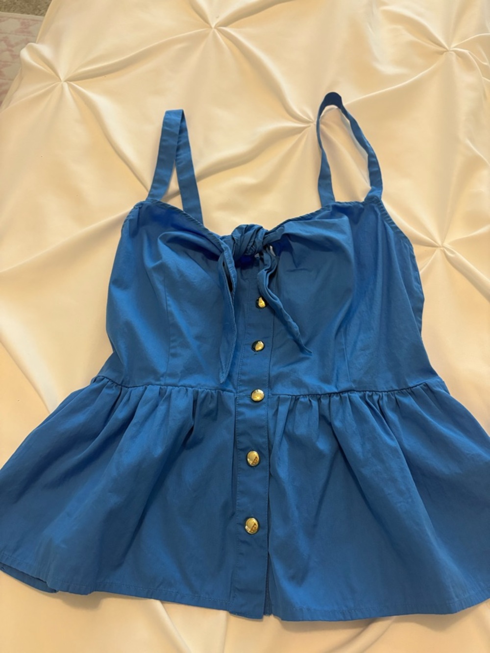 J.Crew Blue Tank Top